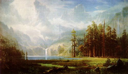 Albert Bierstadt Grandeur of the Rockies